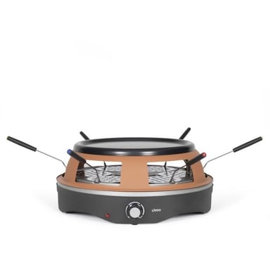 Four a pizza - LIVOO - DOC304 - 1200W - 6 personnes - Ø10 cm - Antiadhésif