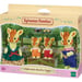 Famille Girafe - 4 personnages articulés - Orange - Mixte