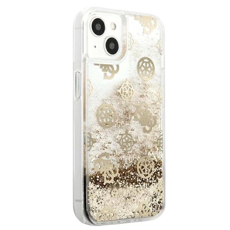 Guess Peony Liquid Glitter Coque pour iPhone 13 mini - vue 5
