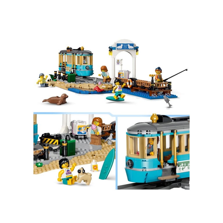 LEGO® City 60506 Le tramway de bord de mer - vue 8