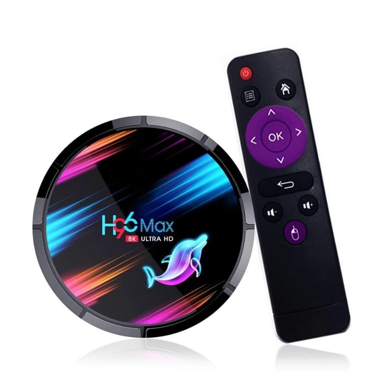 Smart TV box RIFF H96 MAX X3 Amlogic S905X3 4 GB + 32 GB - nuovo