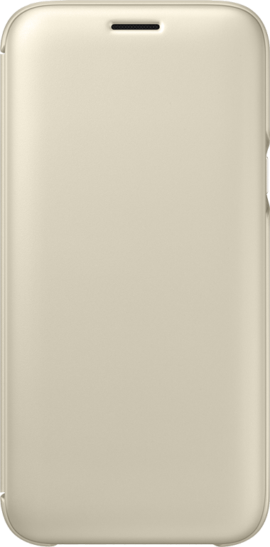Etui à rabat Samsung EF-WJ530CF doré pour Galaxy J5 J530 2017