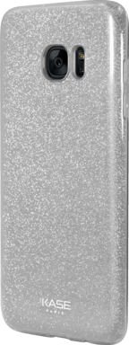 Carcasa brillante delgada para Samsung Galaxy S7 Edge, Plata