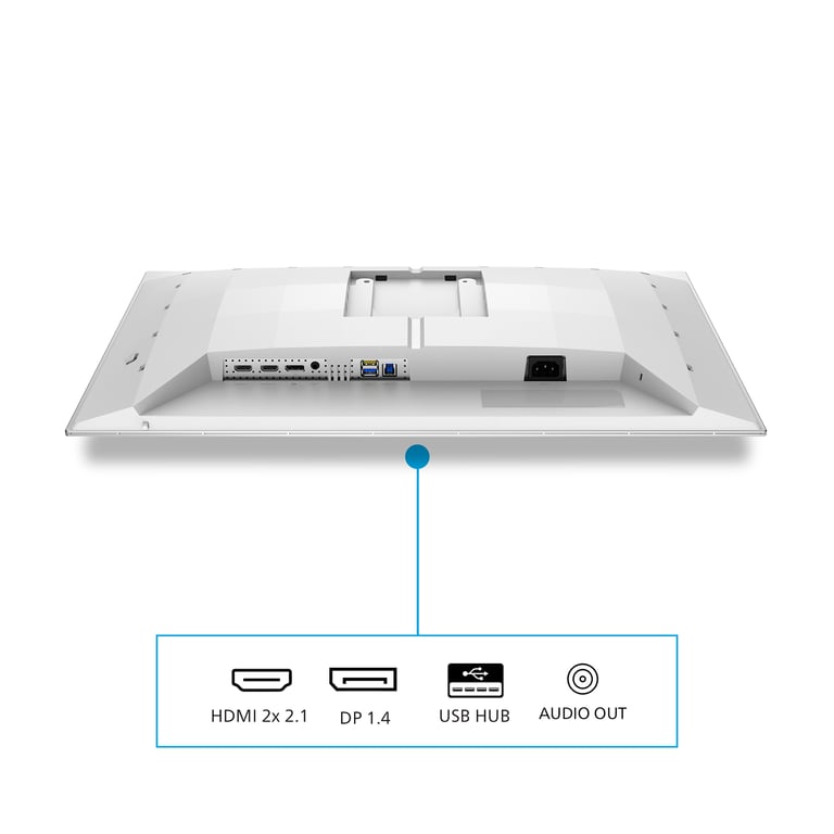 Ecran PC Philips Evnia 6000 27M2N6501L00 26.5 2560 x 1440 Quad HD QD OLED - vue 4