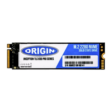 Origin Storage SNV2S/2000G-OS disque SSD 2 To M.2 PCI Express 3.0 NVMe 3D TLC