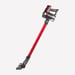 H.Koenig UP600 Aspiradora escoba Batería Secar Ciclónico Sin bolsa 0,8 L Negro, Rojo 2,2 Ah