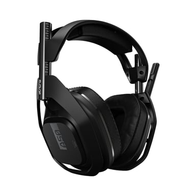 ASTRO Gaming A50 + Stazione Base Cuffie senza fili ad archetto Play Nero, Argento