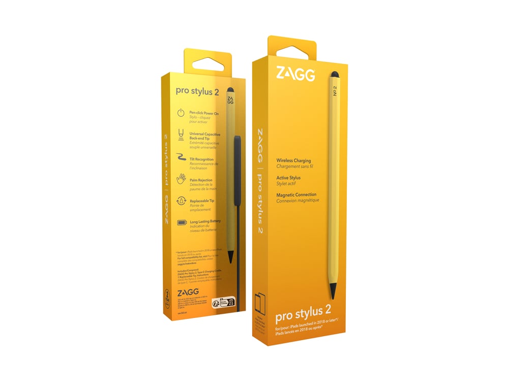 ZAGG Pro Stylus 2 stylet Jaune - Neuf