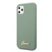 Custodia Guess per iPhone 11 Pro Max in silicone Logo Oro Vintage