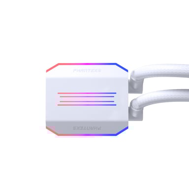 Phanteks Glacier One 240D30 DRGB Processor All-in-One Liquid Cooler 12 cm Bianco 1 pezzo(i)
