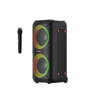 Celly PARTYSPEAKERWLM haut-parleur portable et de fête Enceinte de soirée Noir 40 W - Neuf Noir - vue 2