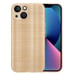 Coque pour Apple iPhone 14 en Brushed Or Housse de protection Étui en silicone TPU flexible au design brossé