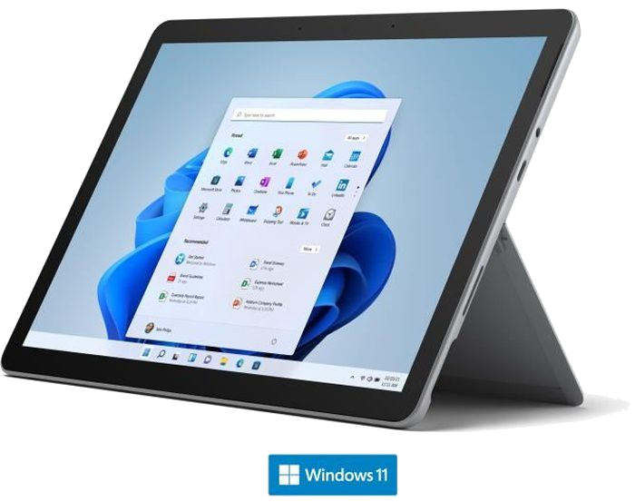 MICROSOFT Surface Go 3 - 10,5 - Intel Pentium Gold - RAM 4Go - 64Go eMMC - Platine - Windows 11 en m