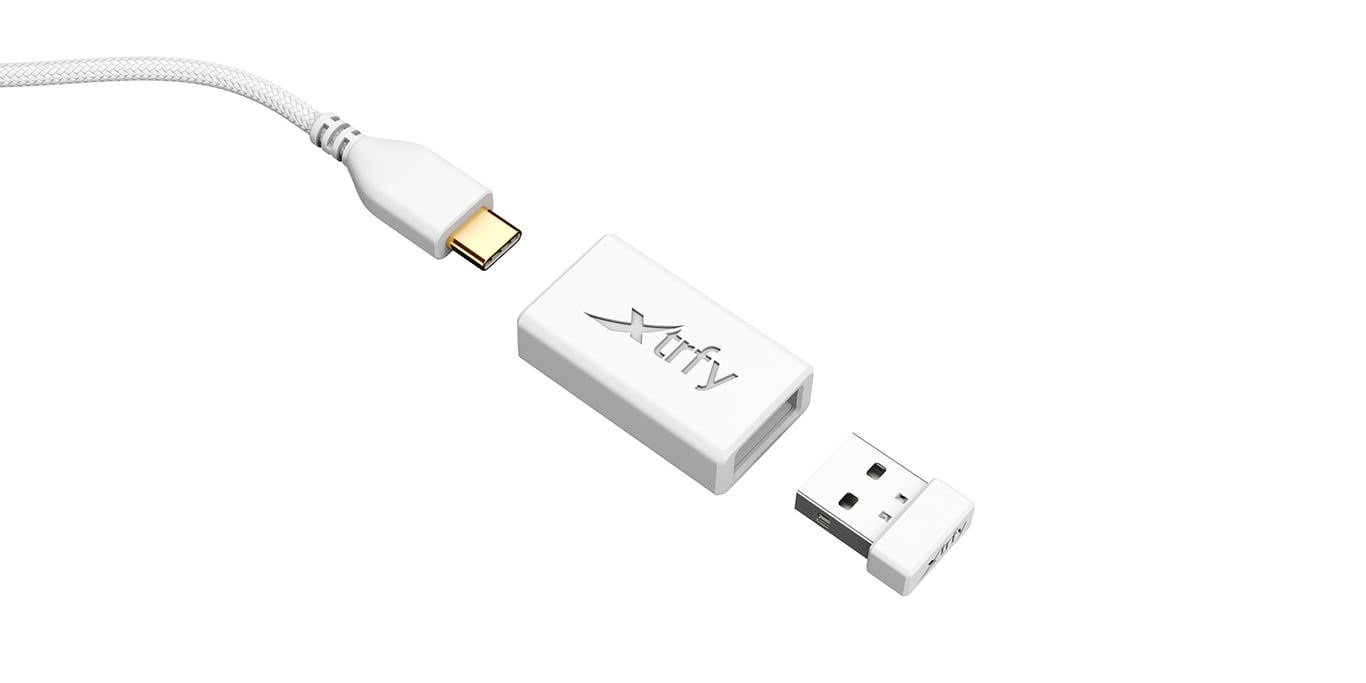 CHERRY XTRFY M8 Jouer Ambidextre RF Wireless + USB Type C Optique 26000 DPI Neuf - vue 2