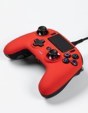 NACON Revolution Pro Controller 3 Rouge USB 3.2 Gen 1 (3.1 Gen 1) Manette de jeu PC, PlayStation 4
