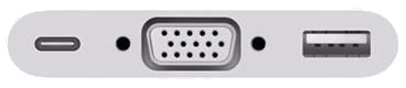 Apple Adaptateur multiport VGA USB-C