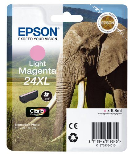 Epson 24XL 9.8 ml taille originale blister cartouche d'encre pour Expression Photo XP 55 750 760 850 860 950 960 Expression Premium XP 750 850 - vue 4