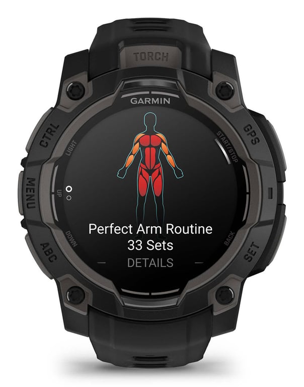 Garmin Instinct 3 AMOLED 45mm - vue 9