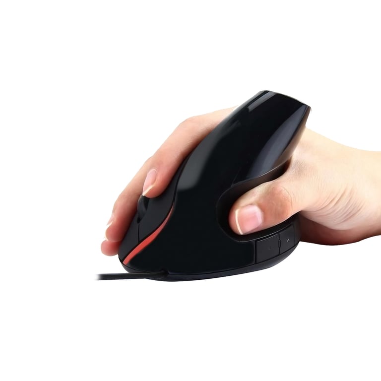 Souris Ewent EW3156 – Ergonomique Filaire USB Optique 1000 DPI 5 Boutons - vue 3