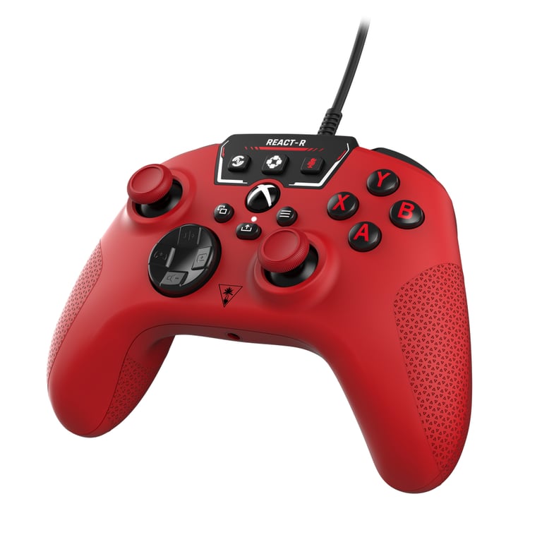 Turtle Beach Manette de jeu filaire - REACT-R - Rouge - Xbox & Windows - vue 4