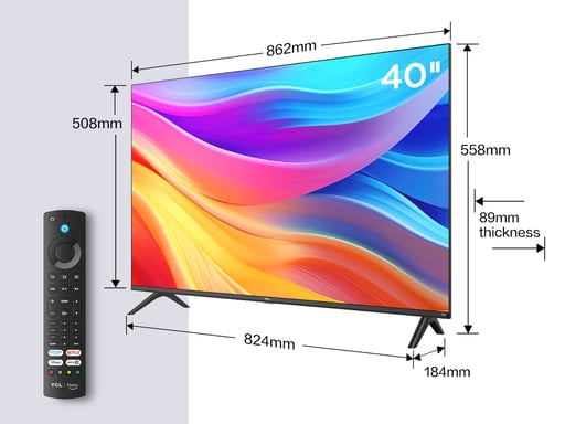 TCL SF5 40SF540 TV 101,6 cm (40'') Full HD Smart TV Wifi Anthracite