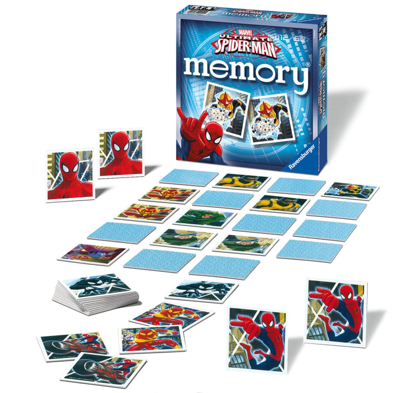 Ravensburger 22254 Jeu Educatif Grand Memory Ultimate Spiderman - vue 3