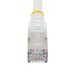 StarTech.com Câble Ethernet CAT6a 10m - Low Smoke Zero Halogen (LSZH) - 10 Gigabit 500MHz 100W PoE RJ45 S/FTP Cordon de Raccordement Réseau Snagless Blanc avec Décharge de Tension
