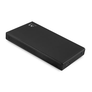 Ewent EW7032 Boîtier de disques de stockage Boîtier disque dur/SSD Noir 2.5''