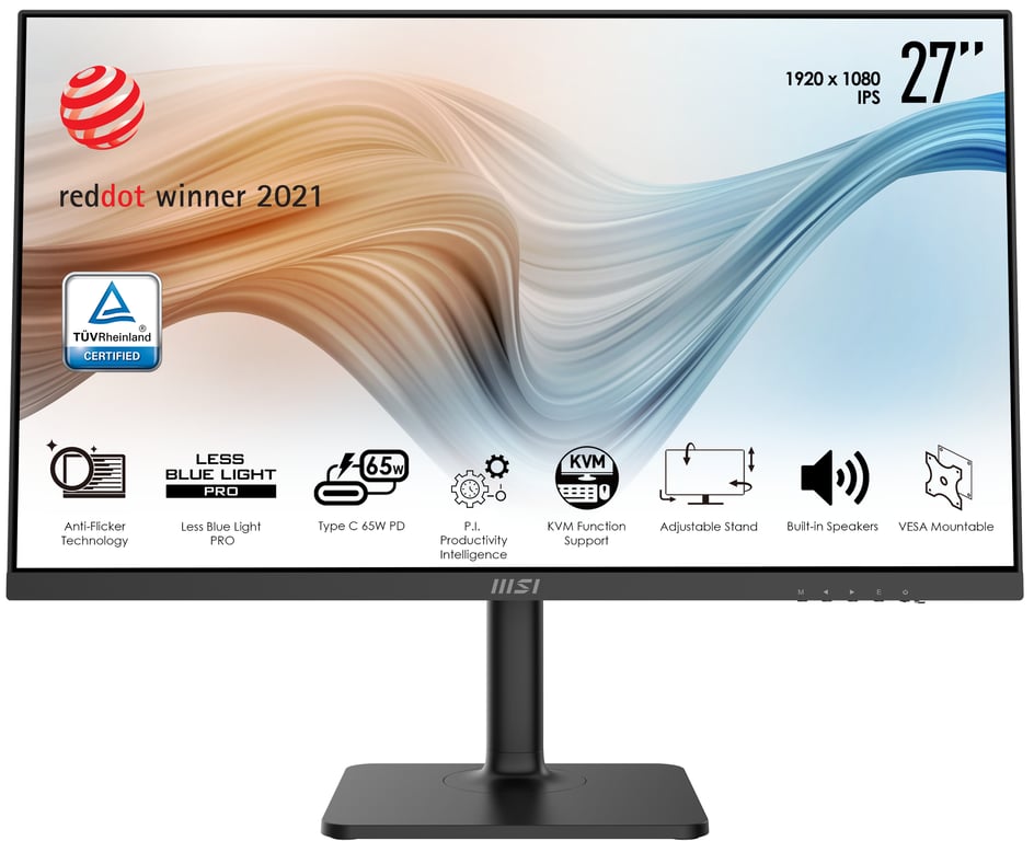 MSI Modern MD272P 68 6 cm 27 1920 x 1080 pixels Full HD LCD Neuf