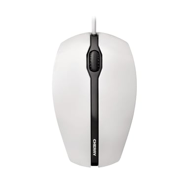 CHERRY GENTIX Ratón con cable, blanco grisáceo, USB