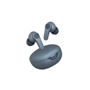 Fresh 'n Rebel Twins Rise ANC Casque True Wireless Stereo (TWS) Ecouteurs Appels/Musique Bluetooth Bleu