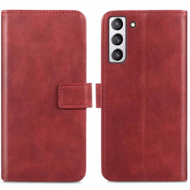 imoshion Étui de télephone portefeuille pour Samsung Galaxy S21 FE - Rouge