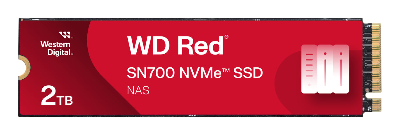 Western Digital Red WD SN700 NVMe 2 To M.2 PCI Express 3.0 - Neuf