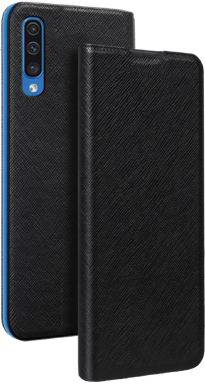 Folio pour Samsung Galaxy A42 5G Stand Fonction Stand Noir - Circuit court européen Bigben