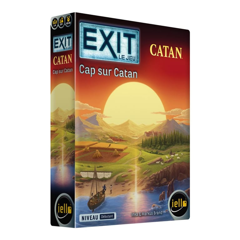 Jeu D'Escape Game Iello 70521 – Exit : Cap sur Catan Coopératif - vue 2