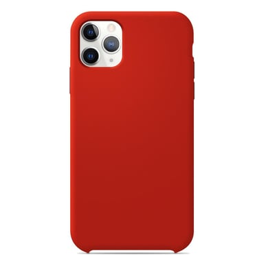 Coque silicone unie Soft Touch Rouge compatible Apple iPhone 11 Pro Max