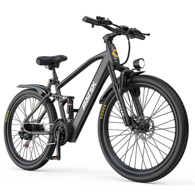 Bici elettrica Aairsk GT900 da 26 pollici, motore da 250 W, batteria da 36 V 13 AH, doppia sospensione