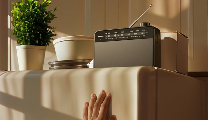 Philips TAR2509/10 Radio portable Analogique Noir