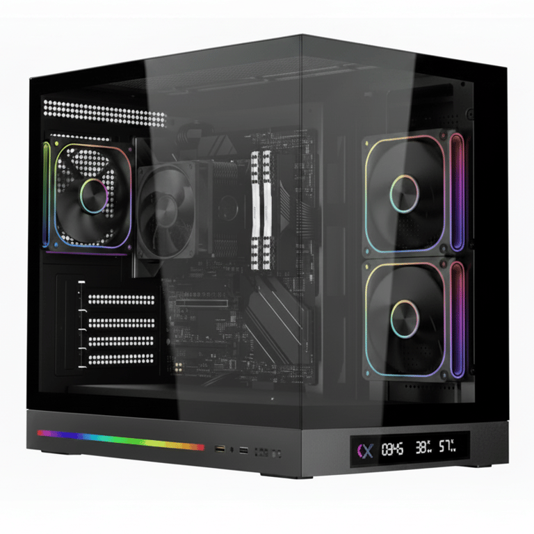 Pack DSGate PC Gamer DGT Arctic – Ryzen 5 5600GT – Radeon Vega 7 – DDR4 – SSD – Windows 11 + Écran 24 + Combo G LAB – Assemblé France Neuf - vue 3