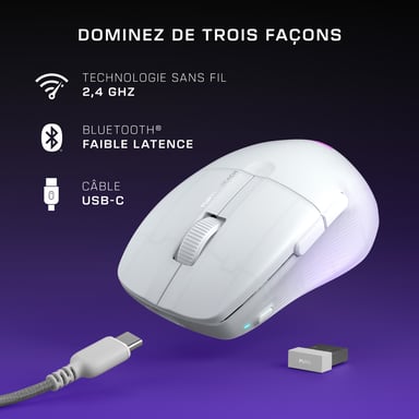 PURE AIR, MOUSE WIRELESS BIANCO