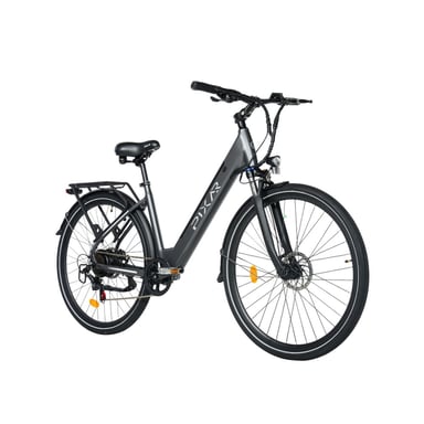 Bici elettrica da città PIXAR City1 con pneumatici da 27,5'', motore da 250 W, batteria da 36 V e 10,4 Ah