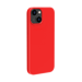 Carcasa de gel de silicona suave a prueba de golpes para Apple iPhone 13, Rojo Fuego