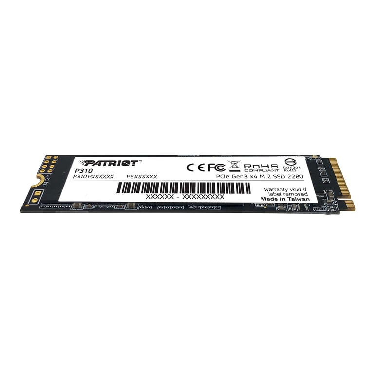 Patriot Memory P310P960GM28 disque SSD 960 Go .2 PCI Express 4.0 NVMe Neuf - vue 2