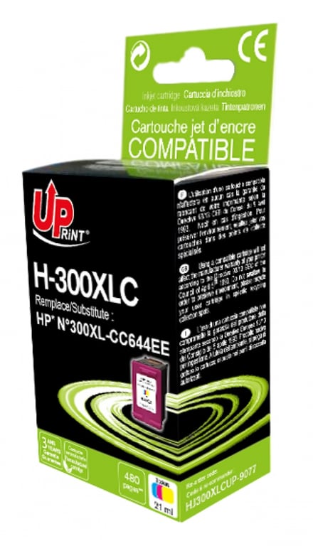 Cartouche encre UPrint compatible HP 300 couleur Neuf