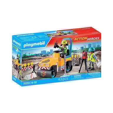 Playmobil 71751 - Construccion De Carreteras