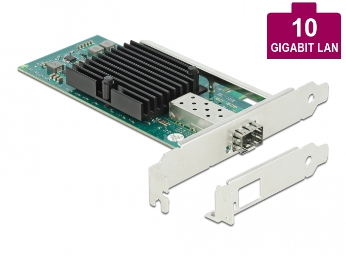 DeLock Carte réseau PCI Express avec SFP+ 10 Gigabits - vue 4