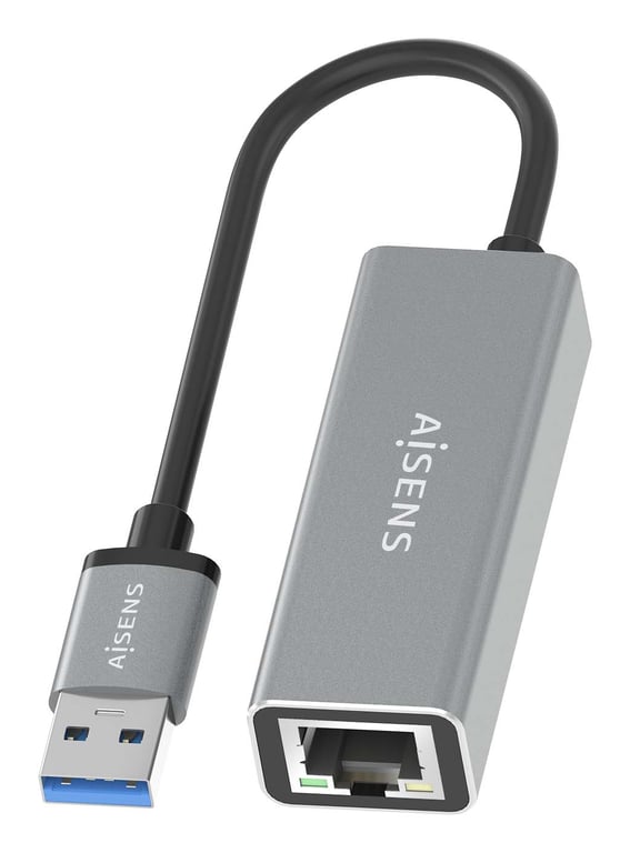 Câble réseau AISENS A106 0897 USB 3.0 à Ethernet Gigabit 15 cm - vue 4