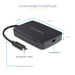 STARTECH.COM Adaptador Thunderbolt 3 a Thunderbolt - Windows y Mac - M / F - Negro