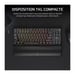 Clavier Gaming - K70 Core TKL Wireless - RGB, Switchs MLX Red v2