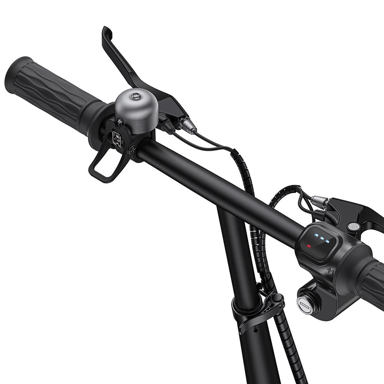 Bicicleta eléctrica plegable ENGWE T14 de 250 W, 48 V, 10 Ah y 14 pulgadas-Naranja